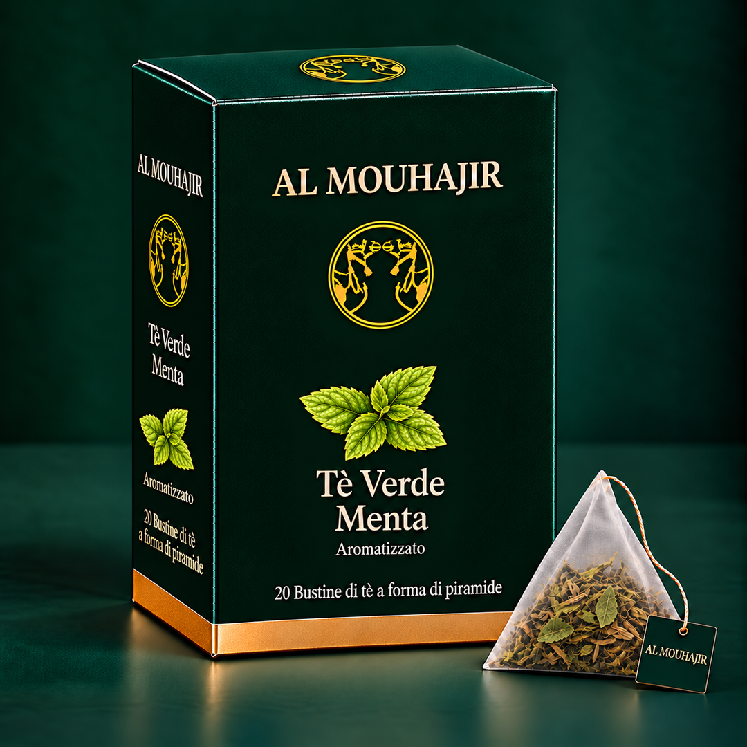 Tè Verde Menta – 20 bustine piramidali