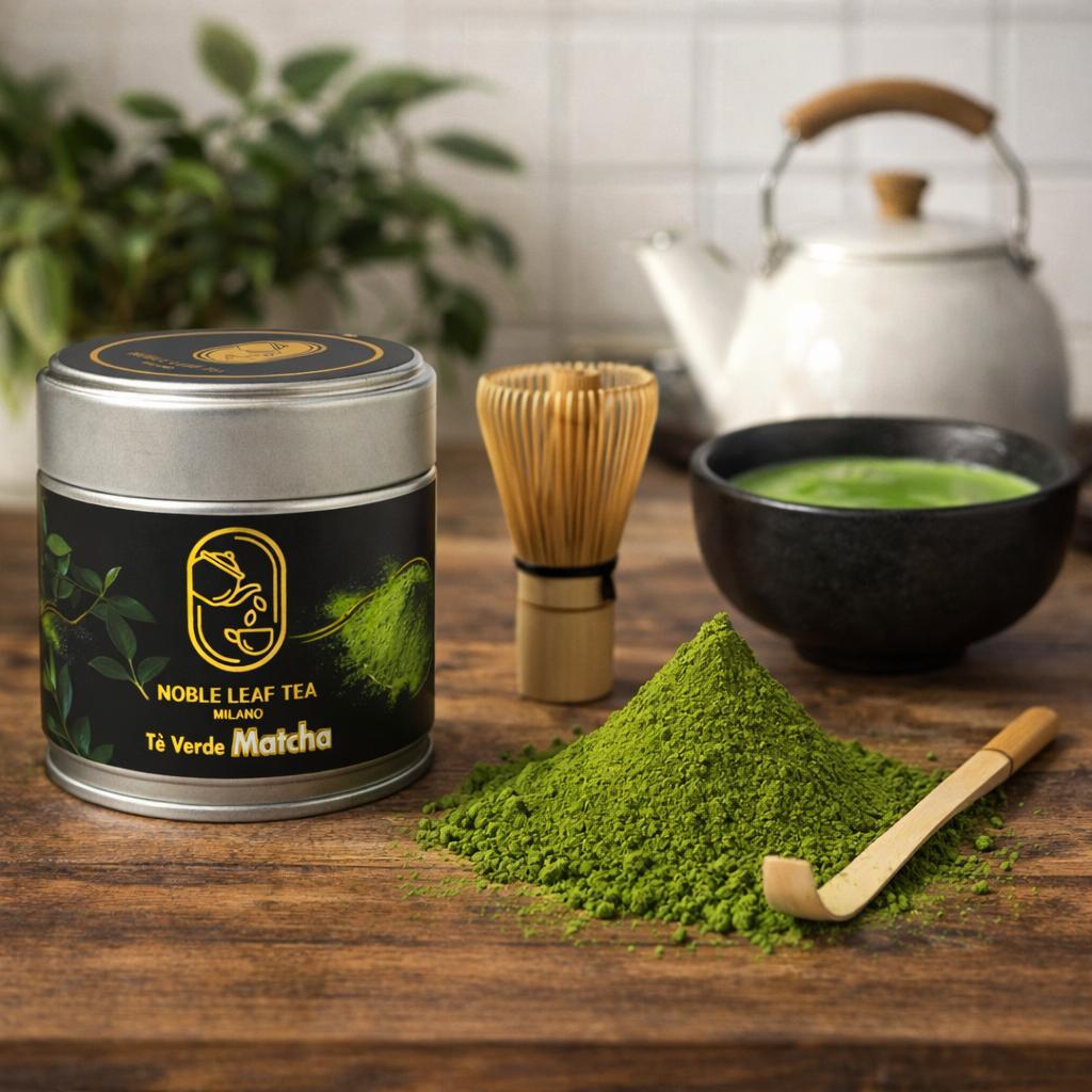 Tè Verde Matcha Premium + Kit Accessori