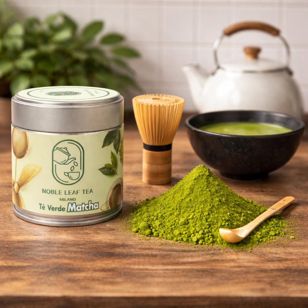 Tè Verde Matcha Premium + Kit Accessori