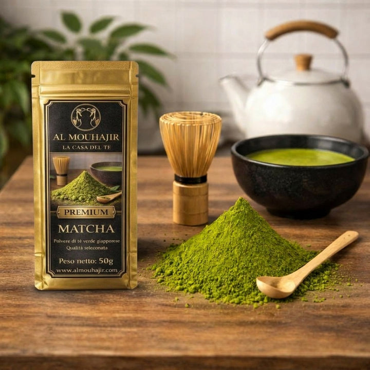 Tè Verde Matcha Premium + Kit Accessori