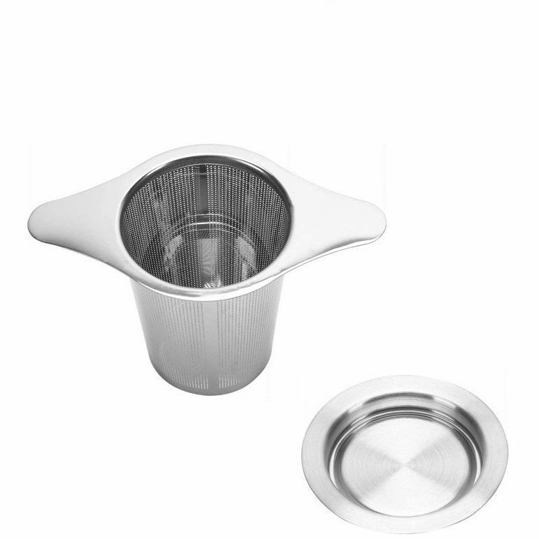 Filtro a cilindro in acciaio inox con coperchio separato