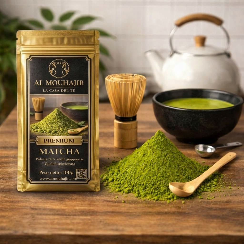 Tè Verde Matcha Premium + Kit Accessori